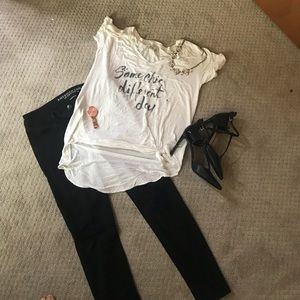 Hollister loose fit v-neck